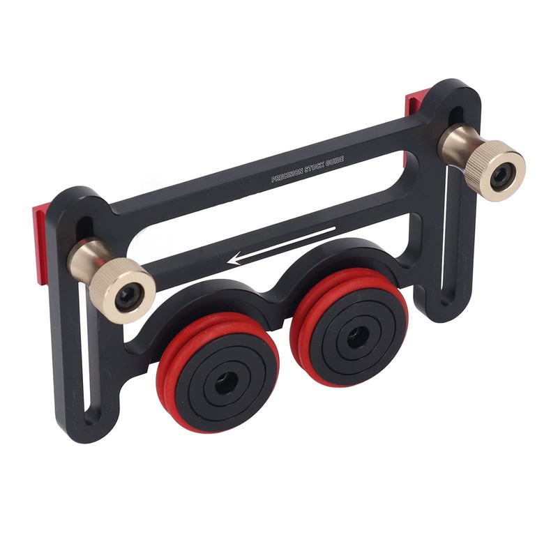 Double Wheel Bearing Roller Sliding Blocks Table Saw Feeding Guide
