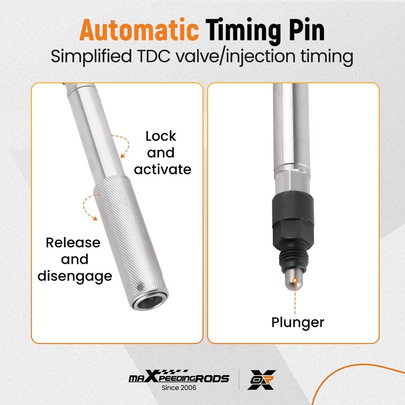 maXpeedingrods J-42083 Automatic Timing Pin & 9U-7227 Injector Height Adjustment