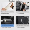 New Universal Car Center Console Cover with Side Pockets -