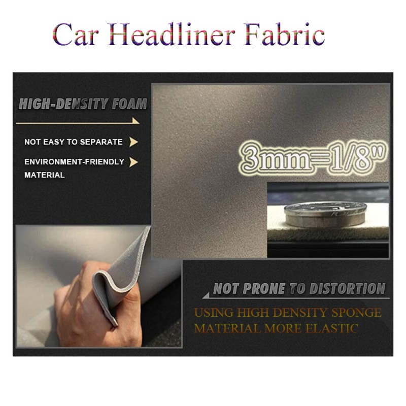 headlinerreplacement headliner Fabric0 Replacement Headliner Fabric Car Headlining Cabin Roof
