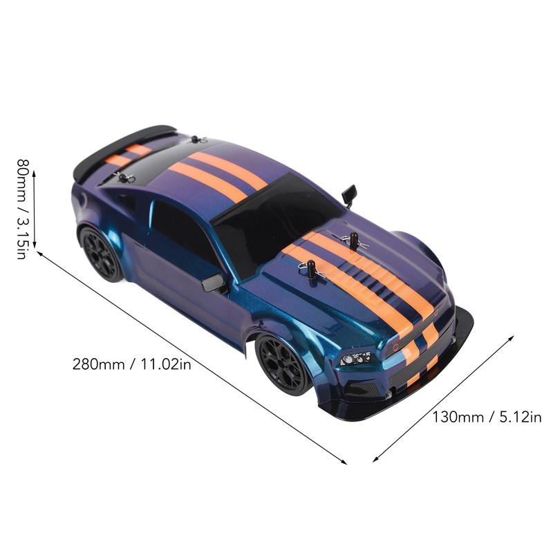 1/14 RC Drift Car Anti Interference 2.4G Remote Control 4WD