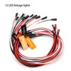 12 LED Flashing Bright Light Strobe Lamps Kit System for