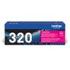 Brother Original Tonerkassette TN-320M magenta (für Brother HL-4140CN, HL-4570CDW, HL-4150CDN,