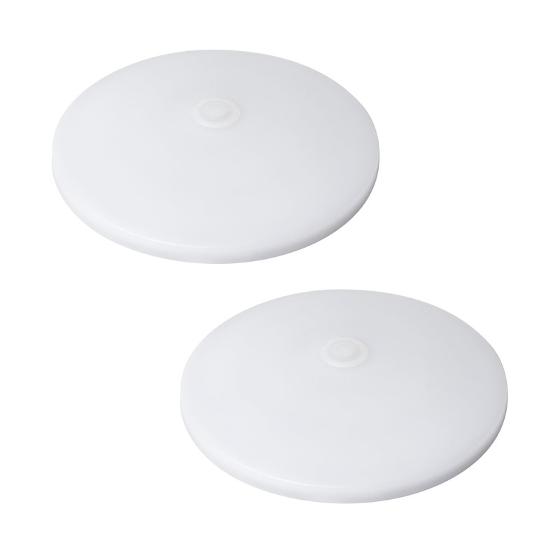 Facon 3.5" LED RV Puck Light Surface Mount - 2Pack,