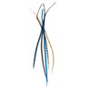 Real Feather Hair Extensions - Blue Auburn (5 Feathers)