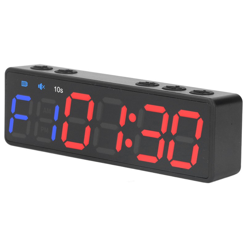 Gym Timer Portable Workout Interval Timer Fitness Clock Large Digital