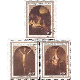 Central African Republic 935-937 (Complete.Issue.) 1983 Easter (Stamps for Collectors) Christianity