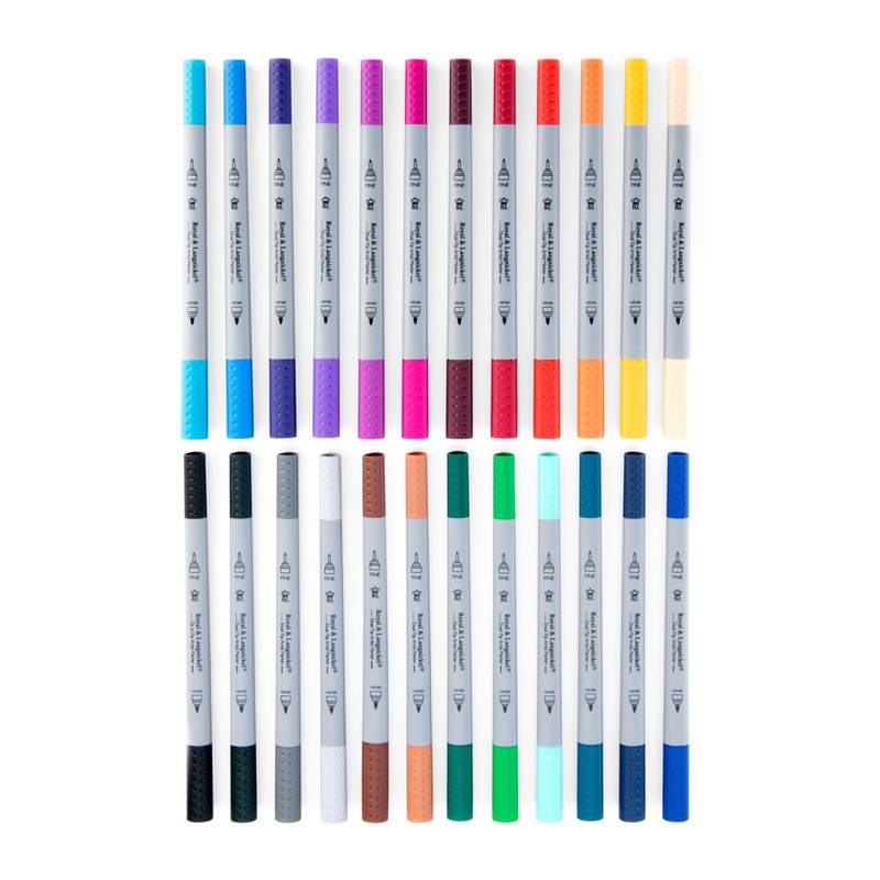 Royal & Langnickel - 24pc Dual Tip Waterbased Artist Markers