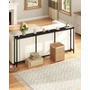 CHOEZON 78.7" Narrow Console Table with Power Outlet 7.1" Skinny