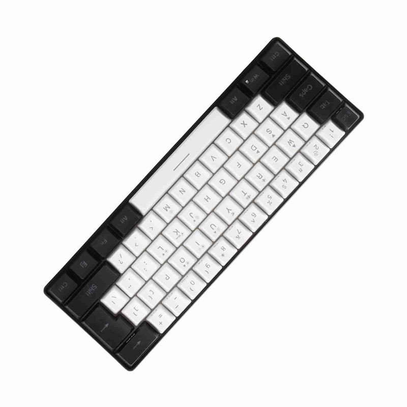 Gaming Keyboard USB 61 Keys RGB Backlit Ergonomic Contrast Color
