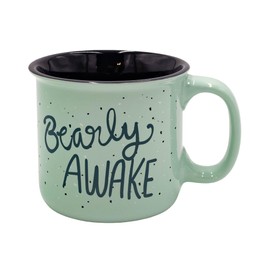 Lazy One Novelty Mugs, Funny Gift Mug for Family, Friends, or Coworkers in your Office, Bear (Bearly Awake)