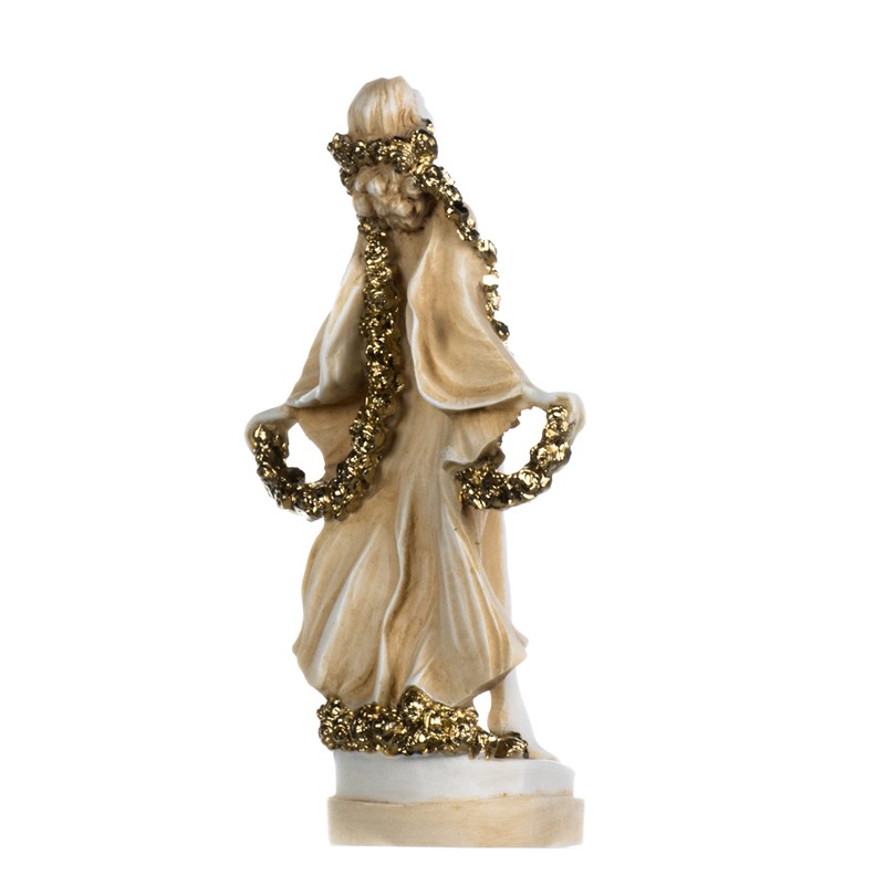 BeautifulGreekStatues FLORA Goddess Golden Maiden of Blossoms Flowers Molded Marble