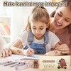 Candcamp 262 PCS Capybara Stationery Set,Cute stationery set,Capybara Pencil Case,Notes,keychains,folders,stickers,bookmarks,gel