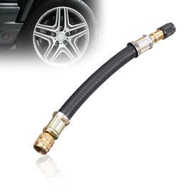 OUDQFCJ Universal Flexible Tyre Valve Extenders Flexible Tyre Valve Extensions Tyre Valve Adapter with Valve Cap Angle Valve for Car Motorcycle Bicycle (100 mm)