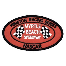 Retro Myrtle Beach Speedway South Carolina NASCAR Retro Vintage Style Patch Racing