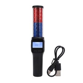 Alcohol Tester Handheld High Accuracy Intelligent Voice Announcement Type C Charging Flashing Light Alert with Display Screen Alcohol Detector