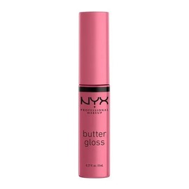 NYX Professional Makeup Butter Gloss | Labial Líquido con Cobertura Ligera a Media | Tono Angel food cake 8ml