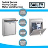 Modern Wall Mounted Locking Small Architectural Mailbox from Bailey Boxes