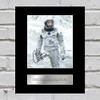 Matthew McConaughey Interstellar Signed Mounted Photo Display
