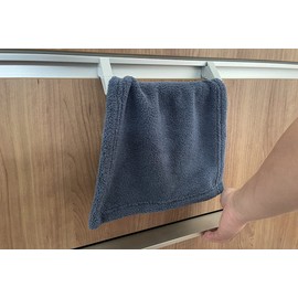 TARO FIBER Fluffy Hand Towel, Men's, For Home Use, Work, Water Absorption, Quick Drying, 11.8 x 20.9 inches (30 x 50 mm), Set of 3