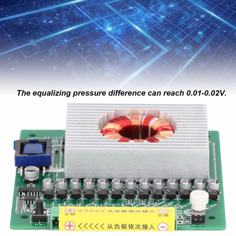 Active Equalizer Balancer Lithium Battery Pack Unit Voltage Energy Capacitor