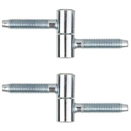 Door Hinges Inner Door APECS Frame Hinges on Galvanised Steel 2 Piece Drill Hinges for Rebated Doors Band Size Diameter 13 mm Load Capacity up to 20 kg Set of 2 Door Hinges Room Door Wooden Doors