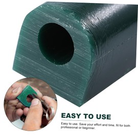 Operitacx 5pcs Jewelry Making Wax Tube for DIY Craft Projects Durable Smooth Interior for Effortless Ring Carving and Molding Beginners and Professionals