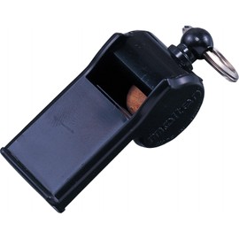 Molten WTRBK Referee Goods Whistle, Tri-Tone, Black