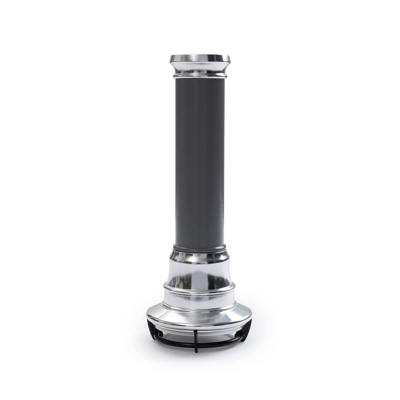 BAREBONES Vintage Flashlight, LED, Slate Gray