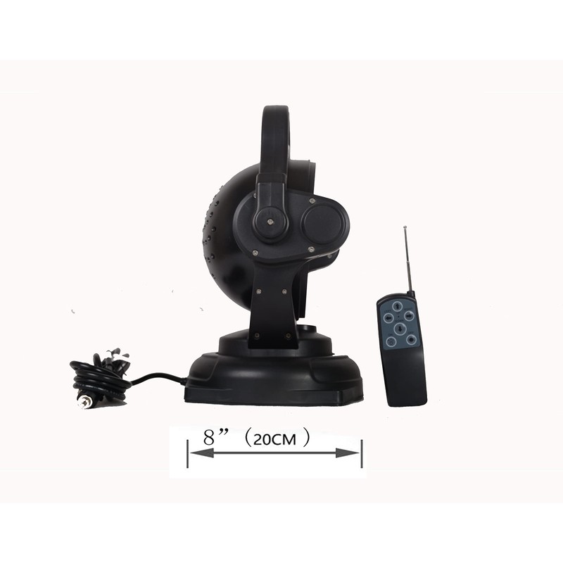 Led Search Light 11 Inch 90W 360 Degrees Rotating Remote