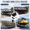 Threlaco Marine Boat Trailer Bunk Carpet Kit, 20 Ft x