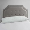 Pemberly Row Polyester Rayon Foam Pillow with Bamboo Cover in