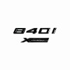 Unbranded for 8 Series Gloss Black Emblem 840i+XDrive Number Letters