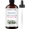 MAJESTIC PURE Rosemary Essential Oil, Therapeutic Grade, 100% Pure and