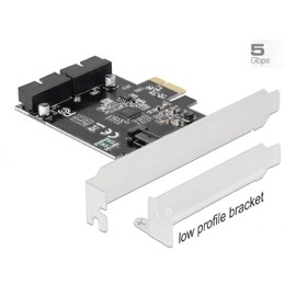 Delock PCI Express Card to 2x Internal USB 3.0 Post Plug, 90387