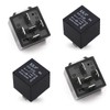 Neferta 4 PCS Car 5-pin Relay, DC 12V 40A Full