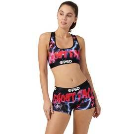PSD Women's Bra (Sports Bra) - MMF - Knit or Woven - Multi, S