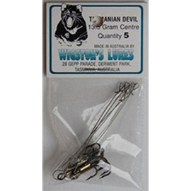 Tom's Taz Lures 13.5 gram Treble Hook Rig