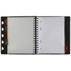 RHODIA 132576C - Exabook Black A5+ Refillable Organizer Notebook |