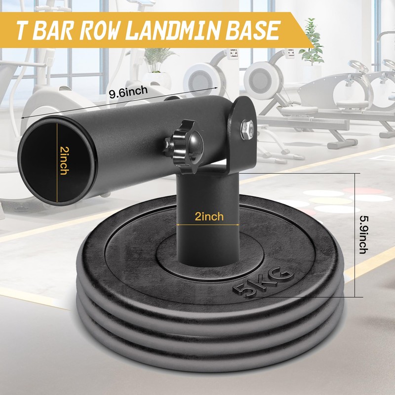Lovind T Bar Row Landmine Attachment for 2" Olympic Bars,360