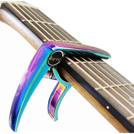 Guitar Capo for Electric and Acoustic Guitars, Ukulele Banjo, Folk Guitars and Mandolin