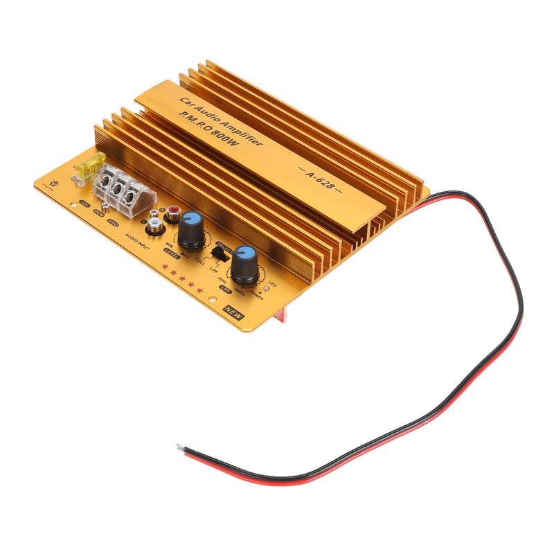 Car Amplifier Board 800W High Power Aluminum Alloy Powerful Bass