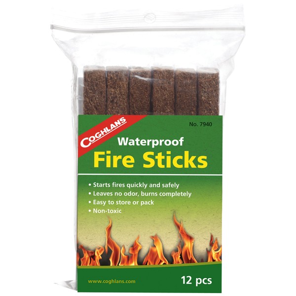 Coghlan's 7940 Fire Sticks 12 Count,Brown,1 Pack