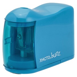 X-ACTO Buzz Battery Pencil Sharpener, Assorted Colors, 1 Count (16758)