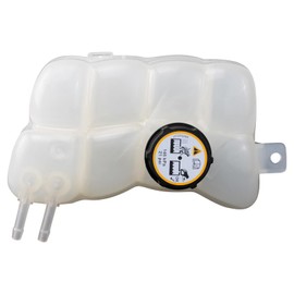 TRQ Radiator Coolant Reservoir Expansion Tank Overflow Bottle Compatible with 2017-2019 Ford Fusion 2017-2020 Lincoln MKZ FO3014166