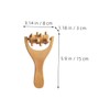 Gatuida 8pcs Wooden Massage Tools Ergonomic Foot Shoulder Neck Back