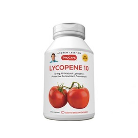 ANDREW LESSMAN Lycopene 10 mg - 60 Softgels -Protective Anti-oxidant Carotenoid. Helps Protect Tissues from Free-Radical Damage, Supports Breast, Prostate, Cardiovascular System. No Additives