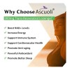 Ascuoli Suplemento De Resveratrol Apoyo Energetico 120 Tabs Sabor Sin