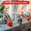 Hzxy Halloween Decorations Spider Web, 200g Halloween Cobwebs + 40