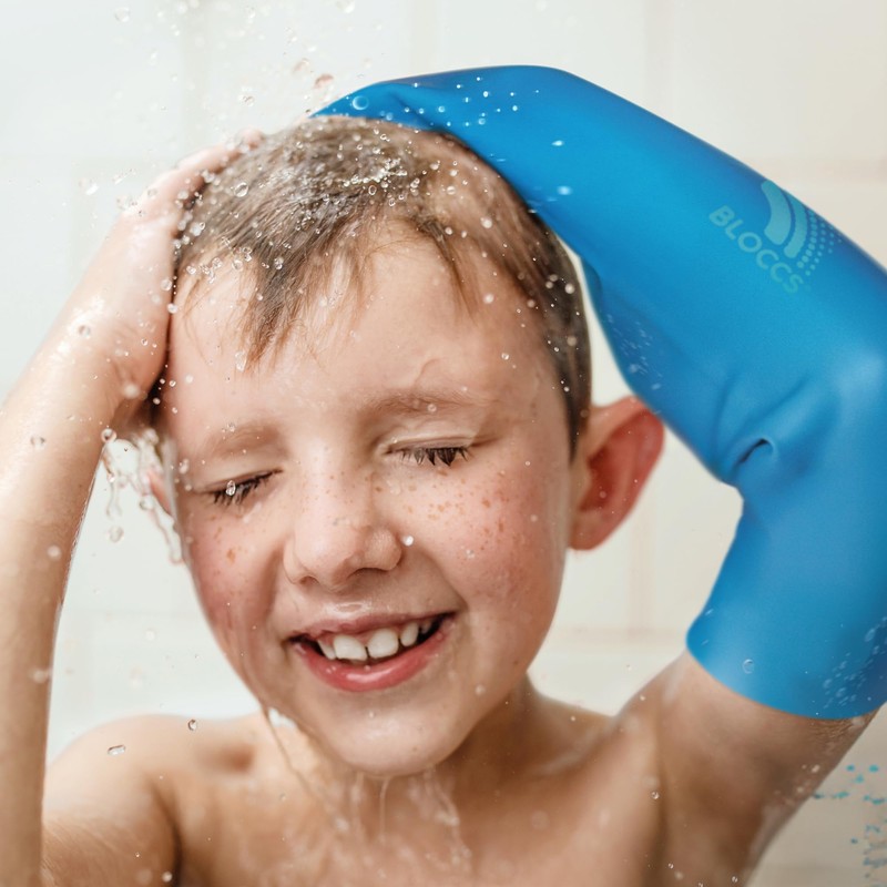 BLOCCS 100% Waterproof Cast Covers for Shower Arm Kids- Swim
